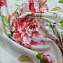 Decorative fabric LAURA - big pink flowers