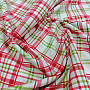 Decorative fabric LAURA - check pink