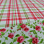 Decorative fabric LAURA - small pink flowers