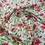 Decorative fabric LAURA - small pink flowers