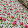 Decorative fabric LAURA - small pink flowers