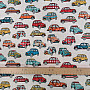 Cotton fabric AUTO colorful