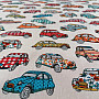 Cotton fabric AUTO colorful