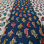 Cotton fabric AUTO colorful