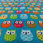 Decorative fabric MINI OWLS 6
