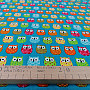 Decorative fabric MINI OWLS 6