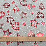 Christmas decorative fabric MIX LAPONIA