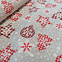 Christmas decorative fabric MIX LAPONIA