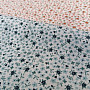 Cotton fabric TOMETA flower blue