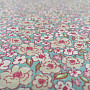 KALMIA cotton fabric pink-blue