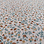 ELEONI cotton fabric, turquoise