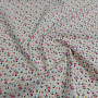 Cotton fabric FLEDI flower pink