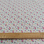 Cotton fabric FLEDI flower pink