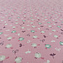 Cotton fabric MIOU pink birds