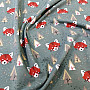 Cotton knitwear FOX khaki