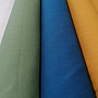Cotton fabric UNI PETROLEUM coarse cotton 220g