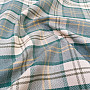 upholstery fabric LEWIS ARCHEL 142 cm - KÁRO PETROLEJ