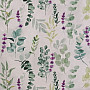 Decorative fabric LEAVES green