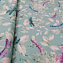 Decorative fabric ROSETO DRAGONFLY turquoise