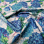 Decorative fabric BLUE HORTENSION