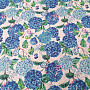 Decorative fabric BLUE HORTENSION