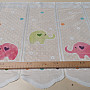 Children&#39;s curtain for stained glass window - jacquard SLONICI