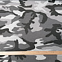 Decorative fabric CAMUFLAJE gray