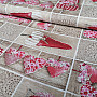 Decorative fabric HEARTS LIDIA 401