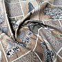 Decorative fabric HEART LIDIA gray