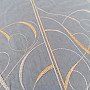 Stained glass curtain - orange veil 512/01