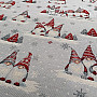 Tapestry tablecloth, scarf Christmas elves 2