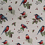 Tapestry fabric WINTER BIRD