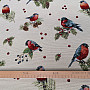 Tapestry fabric WINTER BIRD