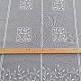 Stained glass curtain - voile with V550 embroidery