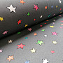 Decorative fabric STARS colored stars