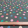 Decorative fabric Colored polka dots