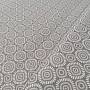 Cotton fabric Geo sun gray-beige