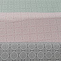 Cotton fabric Geo sun old pink