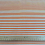 Decorative fabric Orange stripe 12