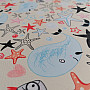 Decorative fabric BLACK-OUT Underwater world