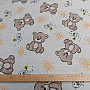 Decorative fabric BLACK-OUT Teddy bears