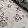 Decorative fabric BLACK-OUT Teddy bears