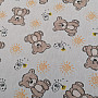 Decorative fabric BLACK-OUT Teddy bears