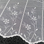 Stained glass curtain embroidered 11443