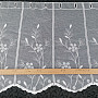 Stained glass curtain embroidered 11443