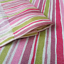 Decorative curtain Stripes pink 130x248 cm