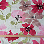 Decorative curtain Flowers pink large 150x240 cm