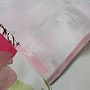 Decorative curtain Flowers pink large 150x240 cm