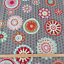 Decorative curtain Mandala flower -130x245 cm