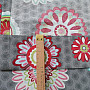 Decorative curtain Mandala flower -130x245 cm